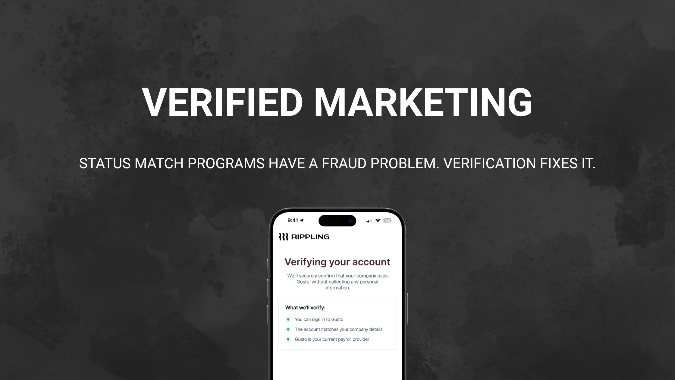 Status Match Programs Have a Fraud Problem. Verification Fixes It.